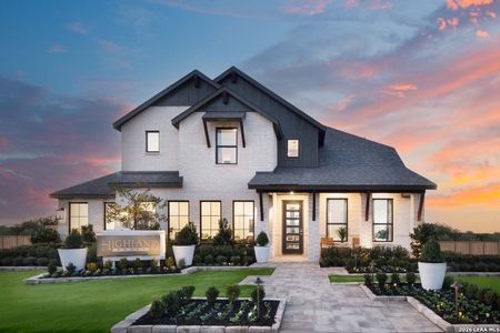 New construction Single-Family house 713 Moki Pl, Cibolo, TX 78108 plan Renoir Plan - image