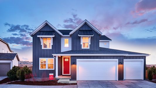 New construction Single-Family house 16975 Black Rose Place, Parker, CO 80134 - photo 0