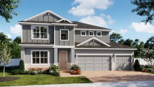 New construction Single-Family house 5078 Northern Dove Ave, Mount Dora, FL 32757 plan Alexandria - image