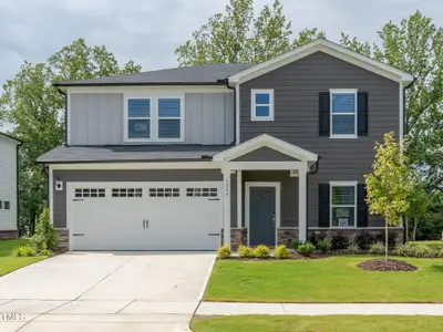 New construction Single-Family house 3845 Rosebush Dr, Zebulon, NC 27597 plan Sherwood - image
