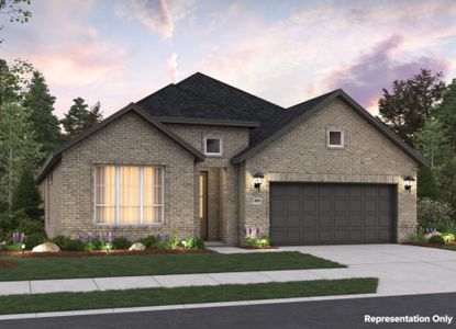 New construction Single-Family house 2229 Sonder Shore Dr, Katy, TX 77493 plan Sunterra Hickory 2240 - image
