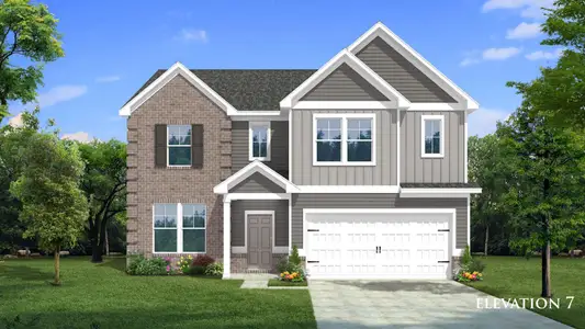 New construction Single-Family house 45 Geranium Ln, Covington, GA 30016 plan Radcliffe - image