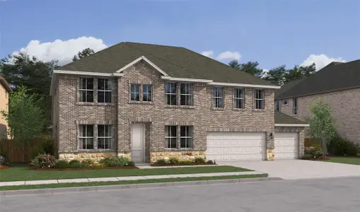 New construction Single-Family house 114 Roebuck Ln, New Waverly, TX 77358 plan Stirling - image