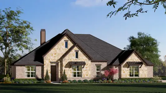 New construction Single-Family house 9321 Wood Duck Dr, New Fairview, TX 76247 plan Concept 3141 - image