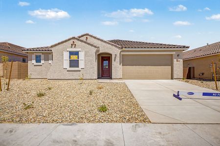 New construction Single-Family house 19182 W Royal Palm Rd, Waddell, AZ 85355 plan Burgundy - image