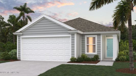 New construction Single-Family house 1346 Little Heron Pl, Green Cove Springs, FL 32043 plan Berkeley+ - image