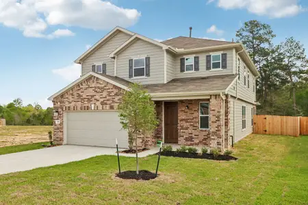 New construction Single-Family house 850 Mustang Ridge Terr, Magnolia, TX 77354 - image