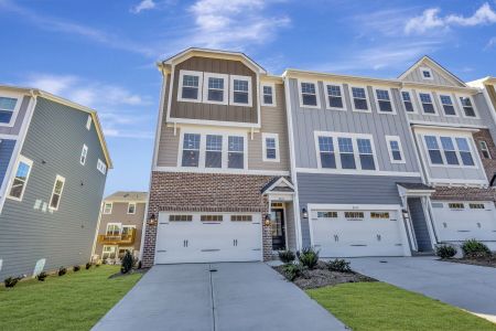 New construction Townhouse house 2813 Carbondale St, Apex, NC 27502 plan Buckingham - image