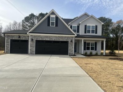 New construction Single-Family house 158 Abingdon Farms Drive, Selma, NC 27576 Clark- photo 0