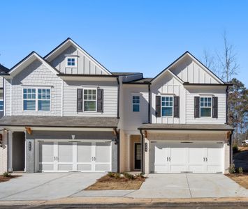 New construction Single-Family house 3629 Fairhaven Drive, Powder Springs, GA 30127 The Norwood II- photo 0