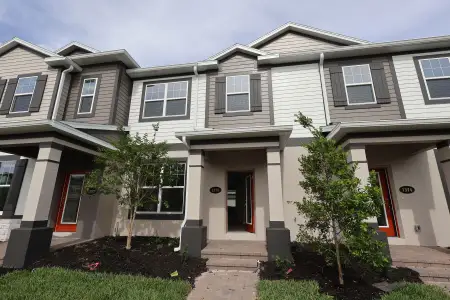New construction Townhouse house 1378 Mount Royal Dr, St. Cloud, FL 34771 plan Rutland - Townhome Series - image