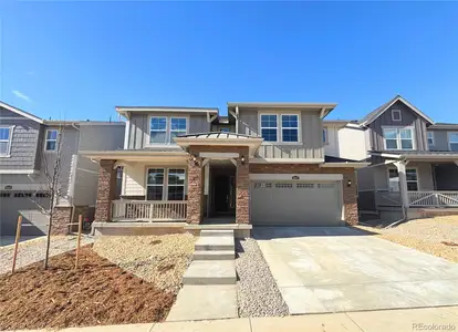 New construction Single-Family house 10857 Tundra Top Dr, Parker, CO 80134 plan Chelton - image
