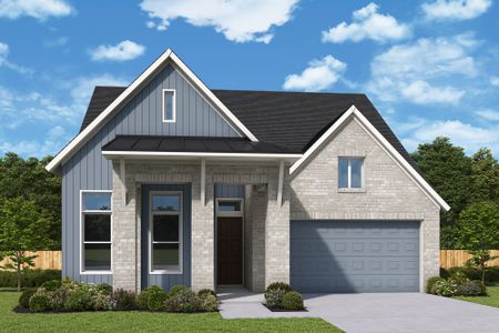 New construction Single-Family house Bartonville, TX 76226 plan The Harold - image