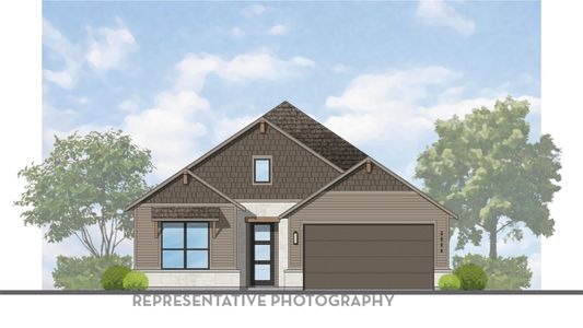 New construction Single-Family house 8700 Aracari Cv, Austin, TX 78744 plan Weston Plan - image