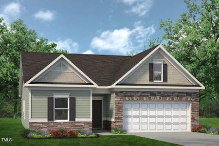 New construction Single-Family house 182 E Victory View Ter, Smithfield, NC 27577 The Bradley- photo 0