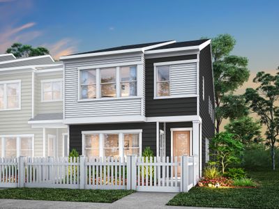 New construction Townhouse house 8425 Discovery Ln, Charlotte, NC 28216 plan Fisher - image