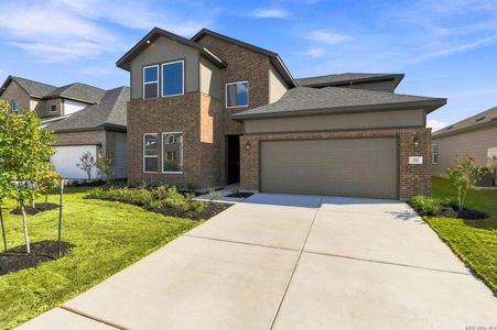 New construction Single-Family house 2713 Sierra Chicas Ln, Seguin, TX 78155 plan Marlowe - image