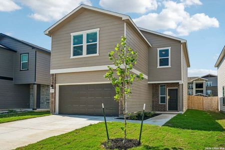 New construction Single-Family house 13007 Bone Dry Ln, Von Ormy, TX 78073 - image
