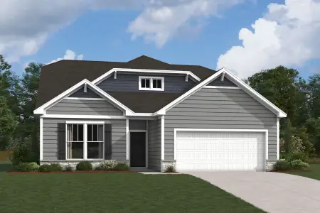 New construction Single-Family house 535 Stagecoach Rd, Gastonia, NC 28052 plan Crawford - image