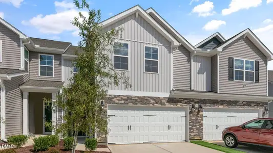 New construction Townhouse house 721 Gold Hill Wy, Hillsborough, NC 27278 plan Linville - image