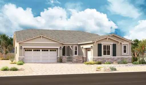New construction Single-Family house 21690 E Lords Wy, Queen Creek, AZ 85142 plan Pinecrest - image