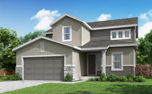 New construction Single-Family house 10261 Wheeling St, Commerce City, CO 80022 plan 4032 - image