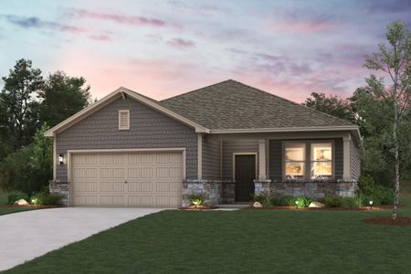 New construction Single-Family house 7422 Toledo Bnd, San Antonio, TX 78252 plan Bowie - 1786 - image