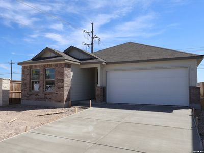 New construction Single-Family house 1568 Golden Wheat, New Braunfels, TX 78130 plan Eastland - 35' Smart Series - image