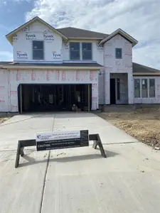 New construction Single-Family house 201 Smoke Signal Ct, Liberty Hill, TX 78628 Brookshire- photo 1 1