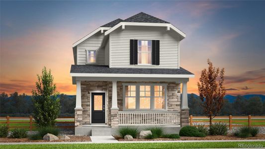 New construction Single-Family house 23880 E 34Th Avenue, Aurora, CO 80019 Celeste- photo 0