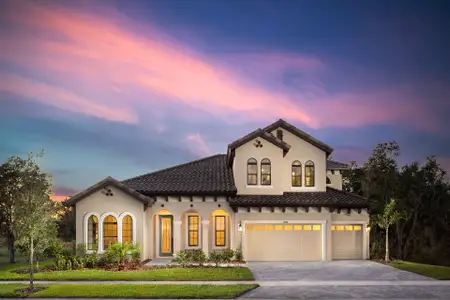 New construction Single-Family house 14816 Rider Pass Dr, Lithia, FL 33547 plan Key Largo II - image