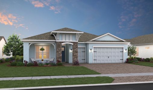 New construction Single-Family house 10296 Nw Field Flower Trail, Port Saint Lucie, FL 34987 Morse- photo 0