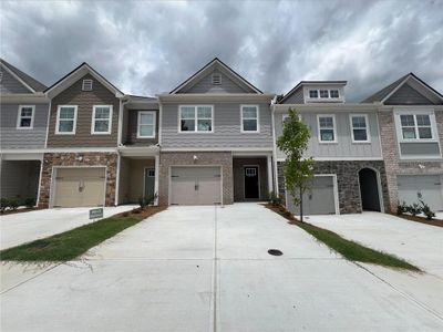 New construction Townhouse house 5754 Calle Vista Drive, Lithonia, GA 30058 Maxwell- photo 0