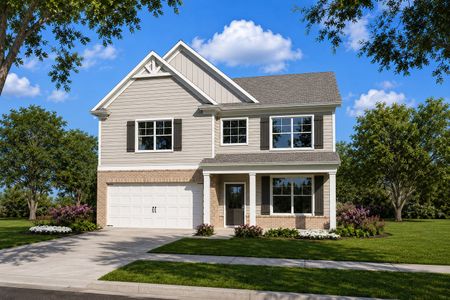 New construction Single-Family house 5655 Chickory Dr, Flowery Branch, GA 30542 plan Brookpark - image 1
