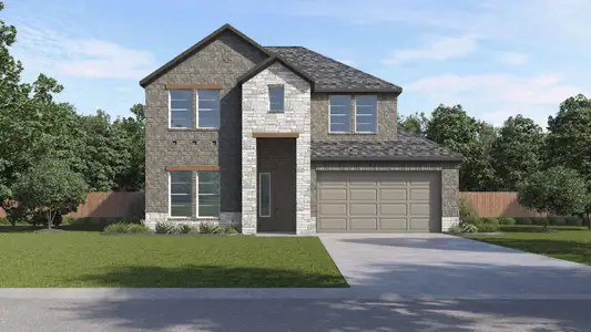 New construction Single-Family house 2453 Tumbleweed Bnd, Leander, TX 78641 - image