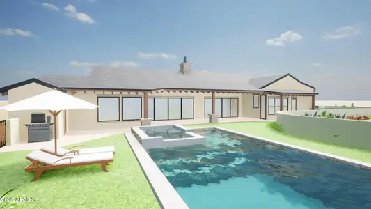 New construction Single-Family house 3506 N Crystal Peak Cir, Mesa, AZ 85207 - image 3