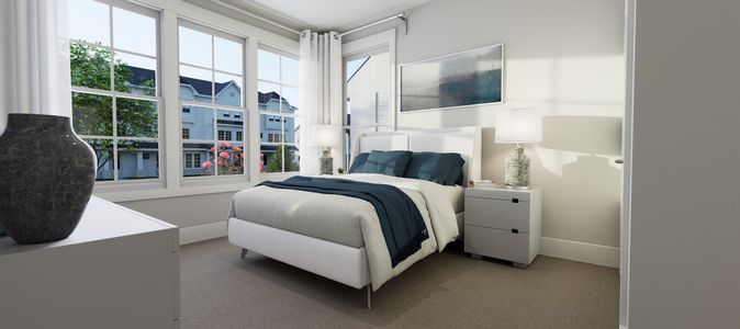 New construction Townhouse house 2420 Adrift Rd, Fuquay Varina, NC 27526 plan Cora End Unit - image 17