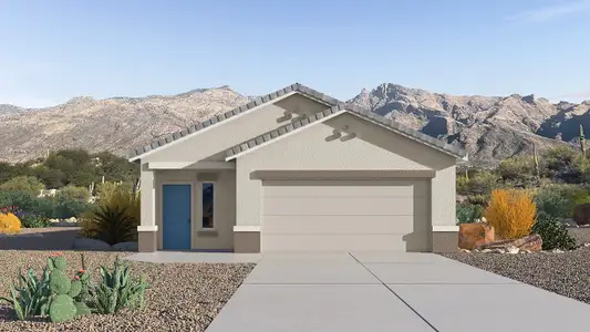 New construction Single-Family house 12955 E Russo Dr, Vail, AZ 85641 plan Diana - image