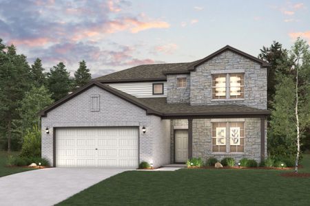 New construction Single-Family house 3633 Crawford St, Bay City, TX 77414 plan Lassen - image