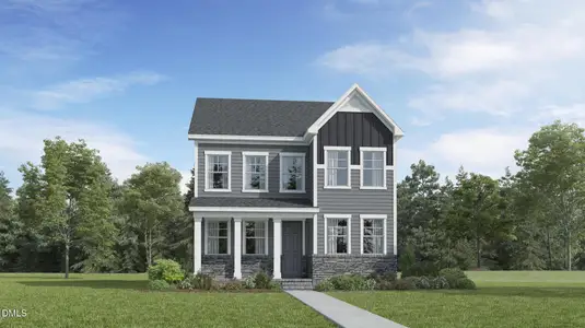 New construction Single-Family house 141 Fablewood Trl, Garner, NC 27529 plan Virginia - image
