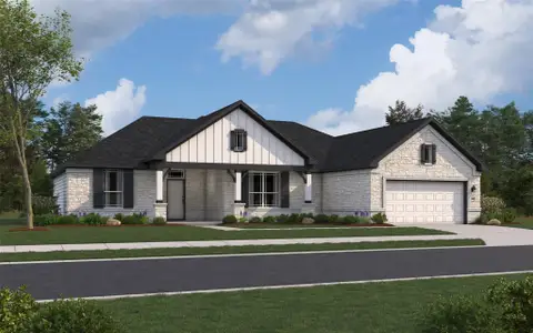 New construction Single-Family house 9685 Hardin St, Conroe, TX 77303 plan Arlington - image