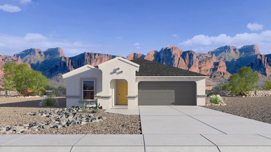 New construction Single-Family house 16140 N Catanzaro Dr, Maricopa, AZ 85138 plan Caden - image