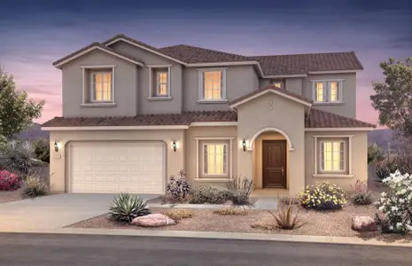 New construction Single-Family house 26100 S 225Th Pl, Queen Creek, AZ 85142 plan Messina - image