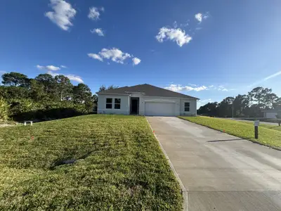 New construction Single-Family house 213 Patio Cir, Lehigh Acres, FL 33972 plan The Mesquite - image