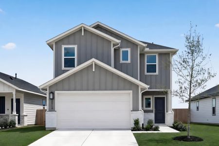 New construction Single-Family house 26719 Celestial Cypress Rd, Hockley, TX 77447 plan Juliet - image
