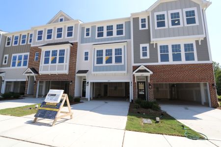 New construction Townhouse house 2275 Bay Minette Sta, Apex, NC 27502 plan Buckingham - image