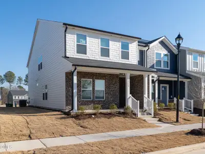 New construction Townhouse house 3516 Rosebush Dr, Zebulon, NC 27597 plan Lakewood - image