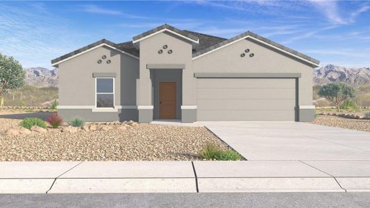 New construction Single-Family house 16053 S Rhiannon Michaela Pl, Sahuarita, AZ 85629 plan Cali - Plan H40I - image