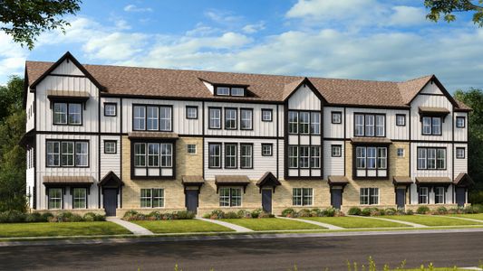 New construction Townhouse house 5501 Wolfpack Aly, Indian Land, SC 29707 plan Breckenridge II - image