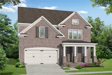 New construction Single-Family house 3060 Labrouste Cv, Johns Creek, GA 30097 plan The Calhoun - image
